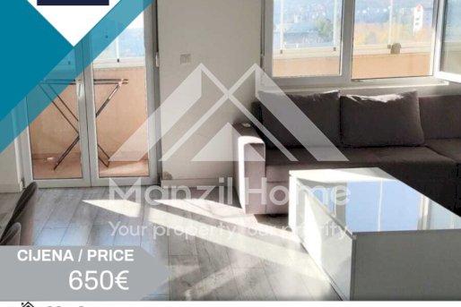 One bedroom apartment, 68m2, Zabjelo, For rent